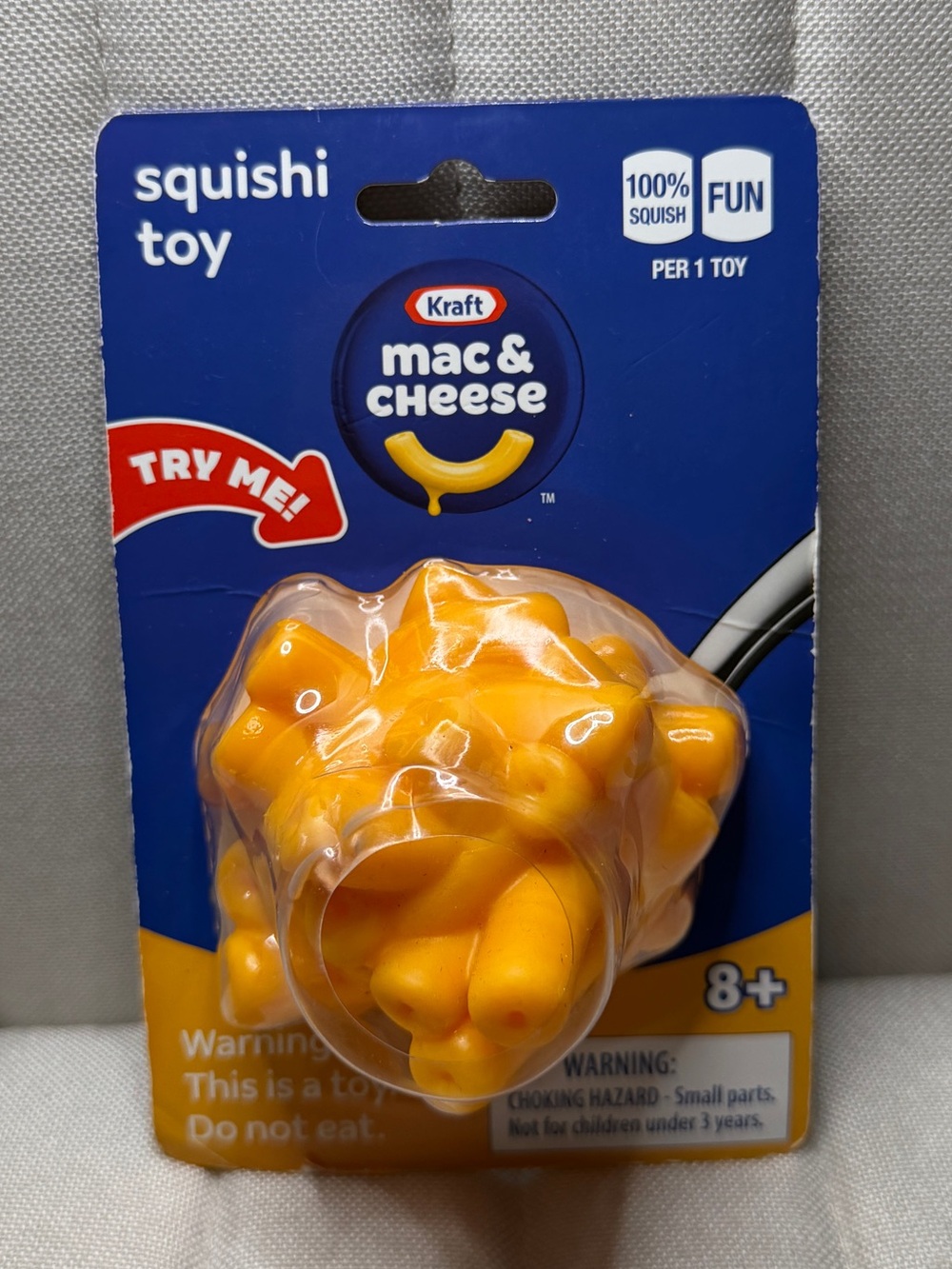 Mac & Cheese Squishi Toy